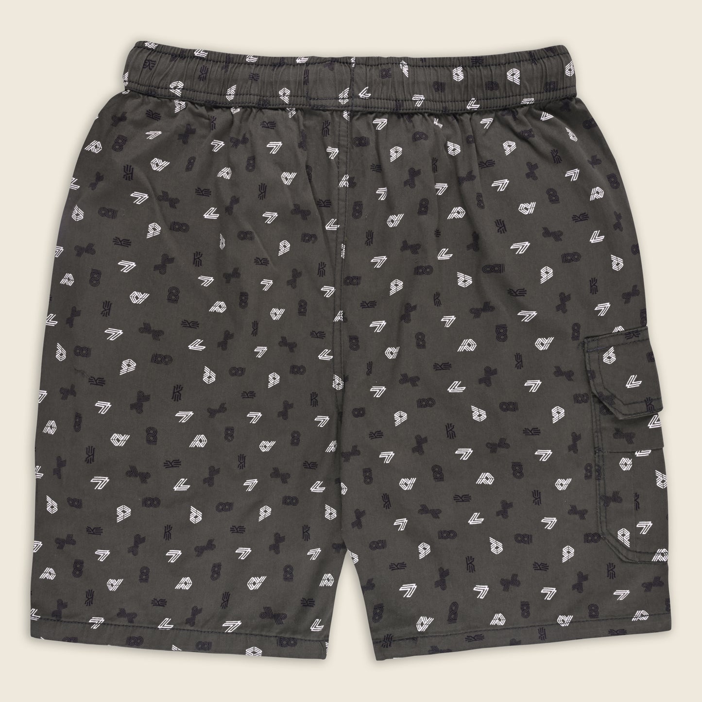 Boys Cotton Cargo Summer Printed Shorts