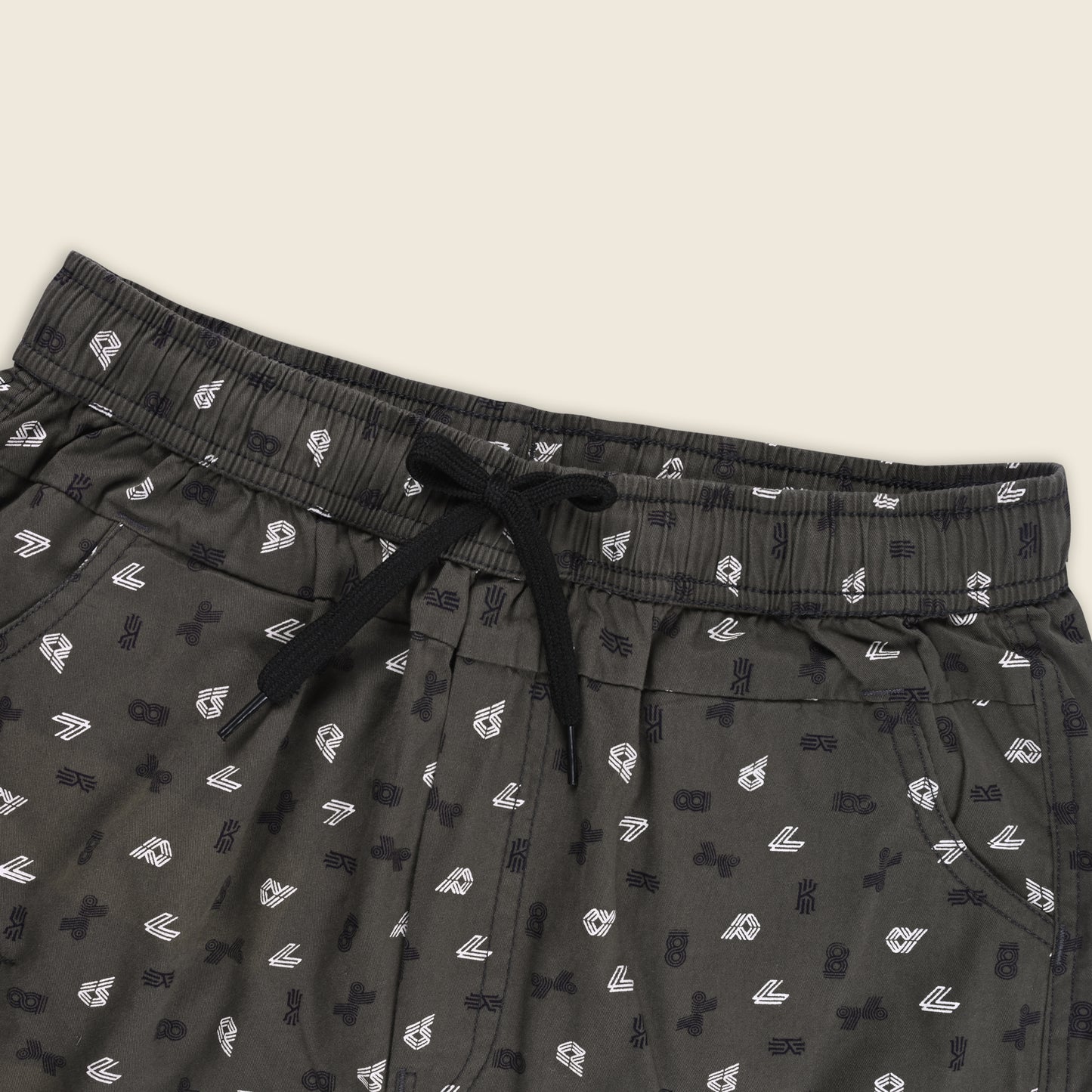 Boys Cotton Cargo Summer Printed Shorts