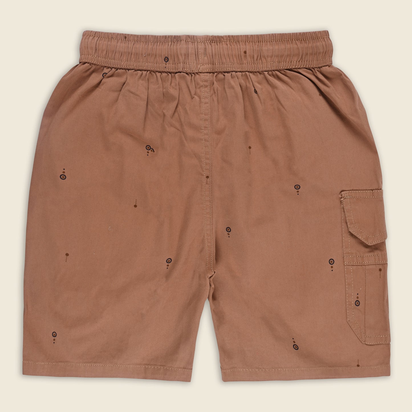 Boys Cotton Cargo Summer Printed Shorts