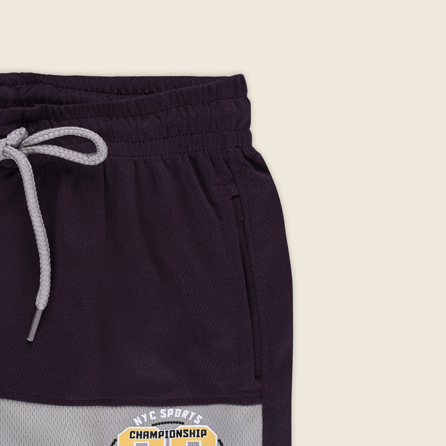 Boys Sporty Striped Printed Shorts