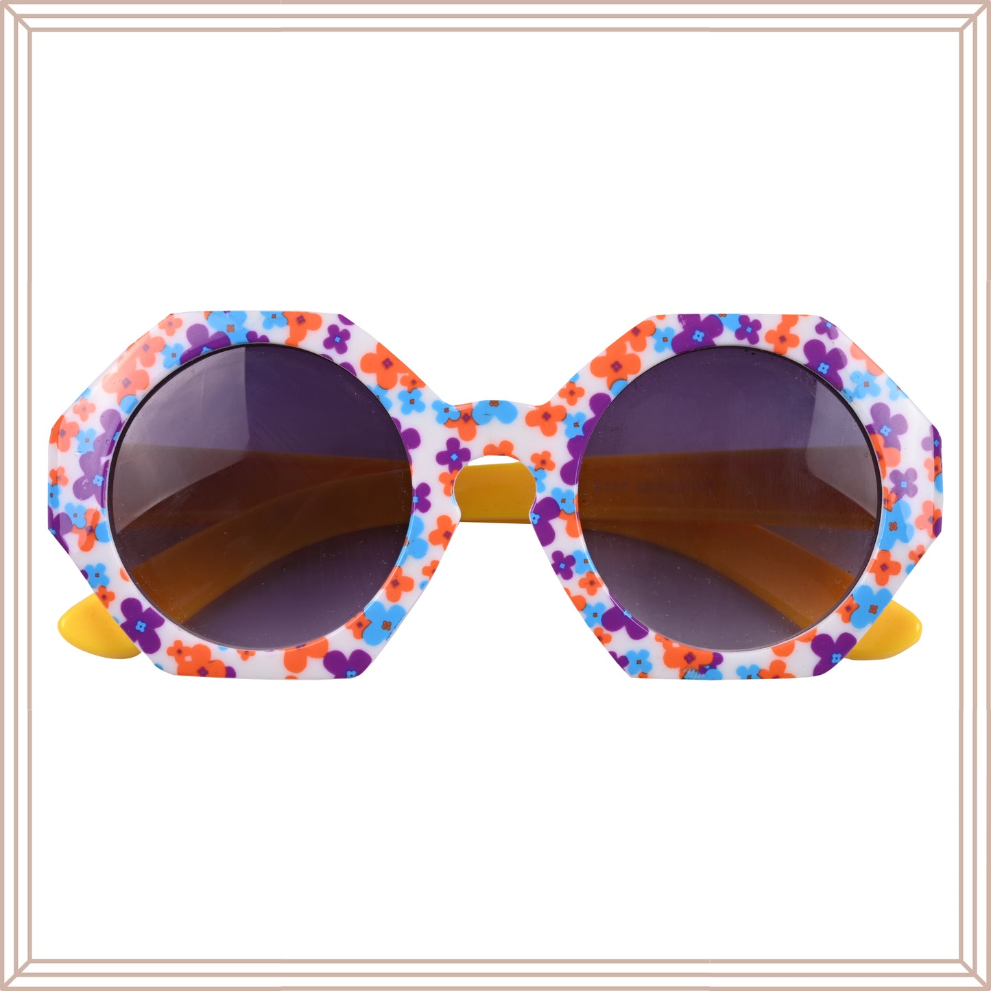 Floral Printed Sunglasses