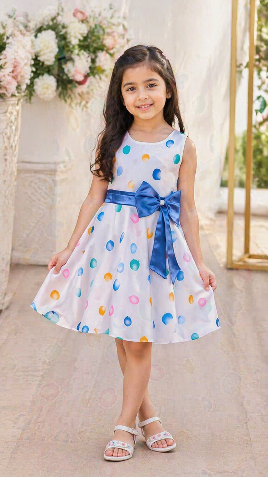 Wish Karo Kids Cotton Dress Frock