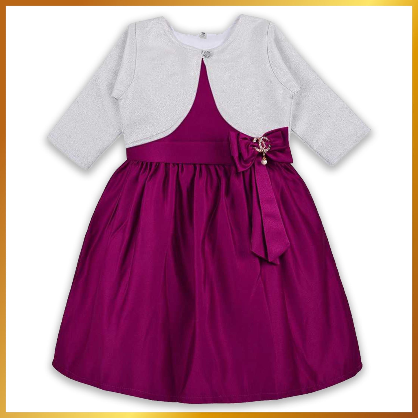 Wish Karo Kids Birthday Frock Dress (stn768mg)