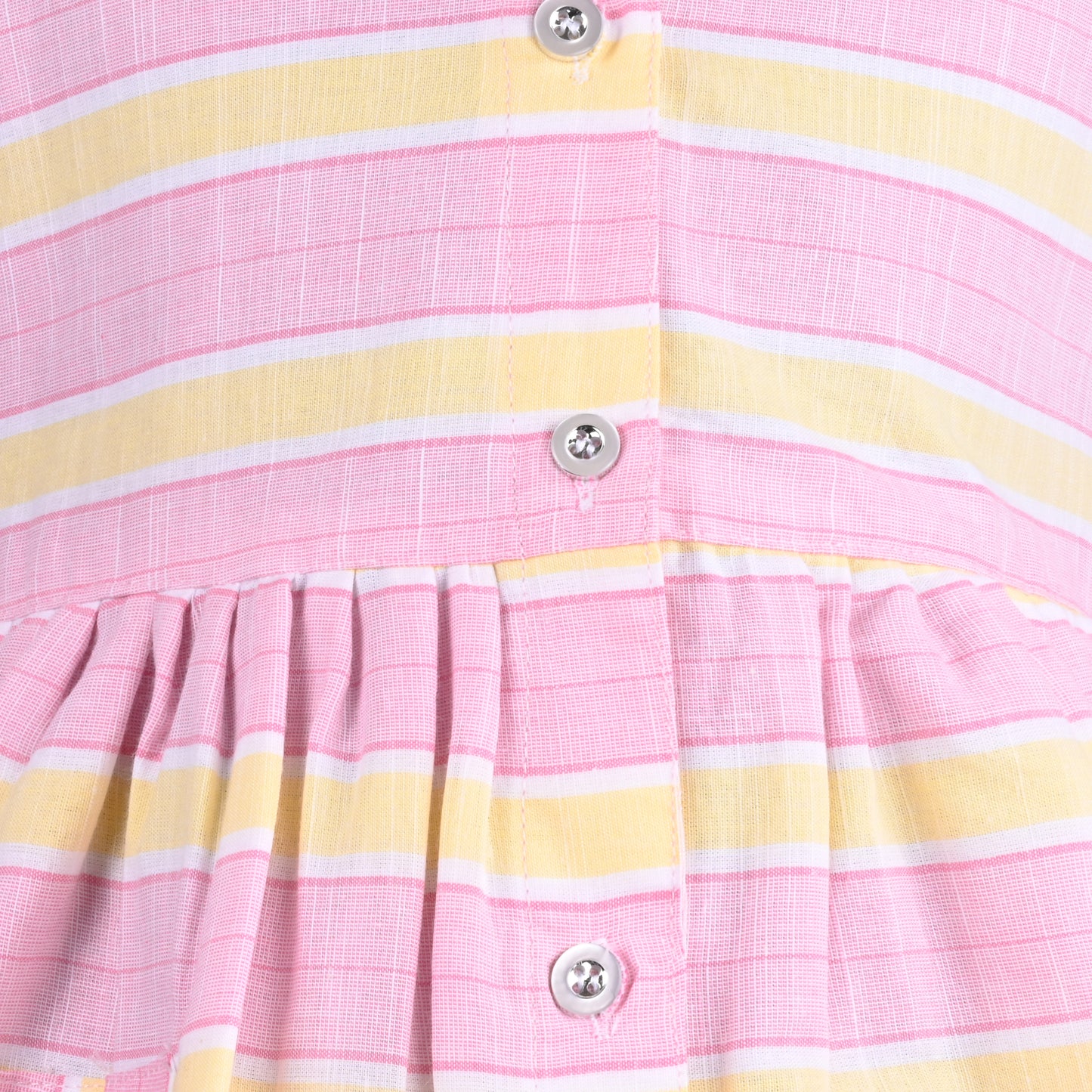 Girls Checked Fit and Flare Frock Dress