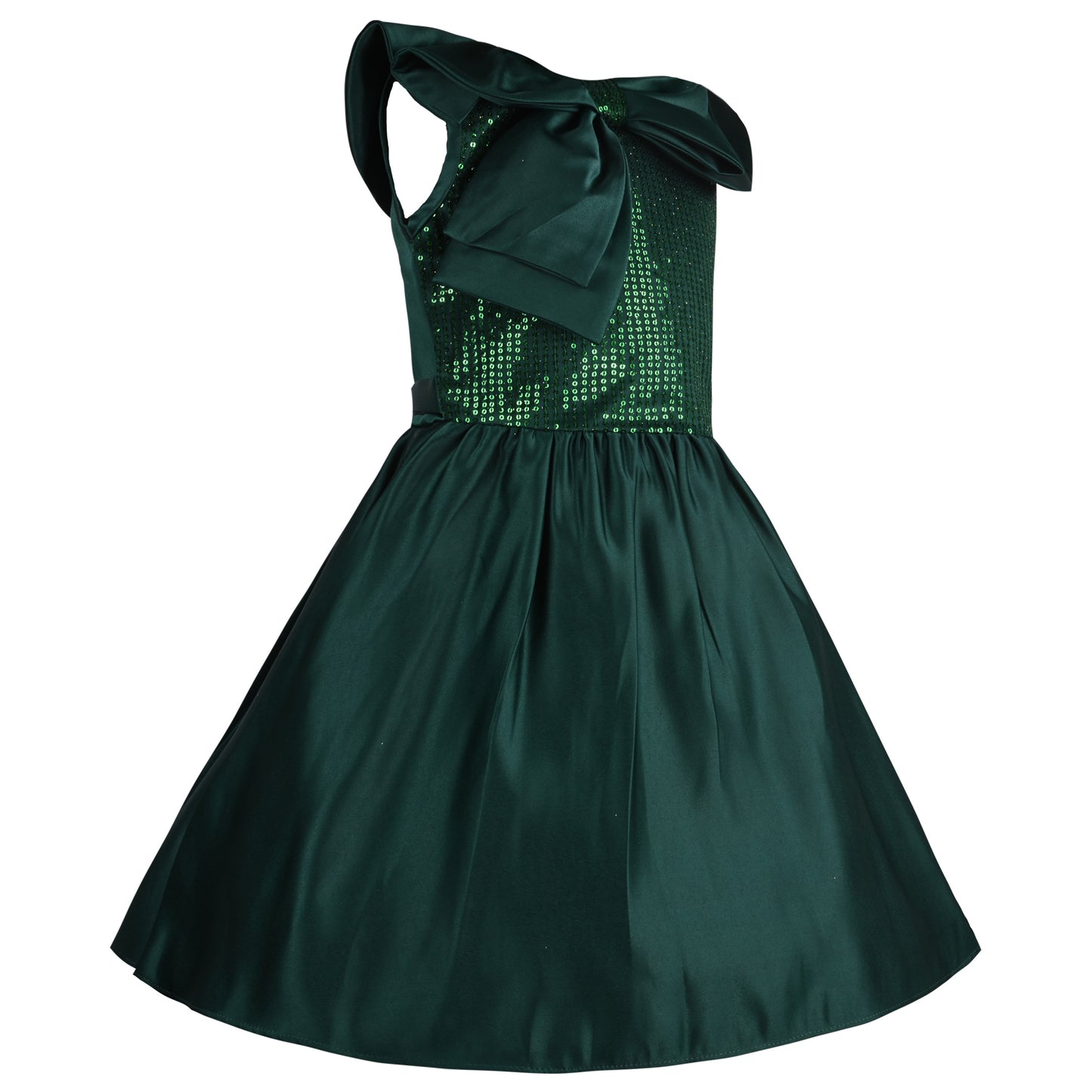 Girls Embellished A-Line Frock Dress