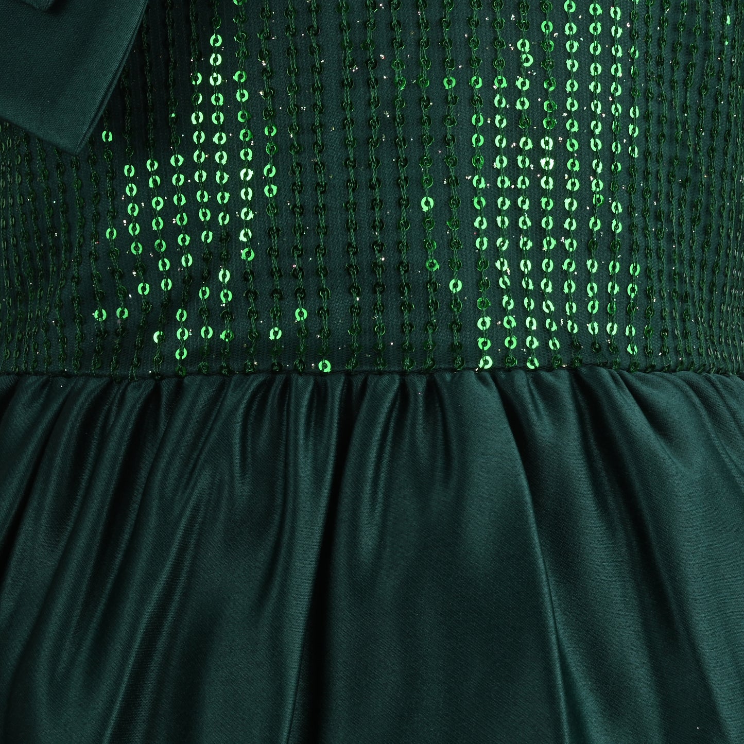 Girls Embellished A-Line Frock Dress