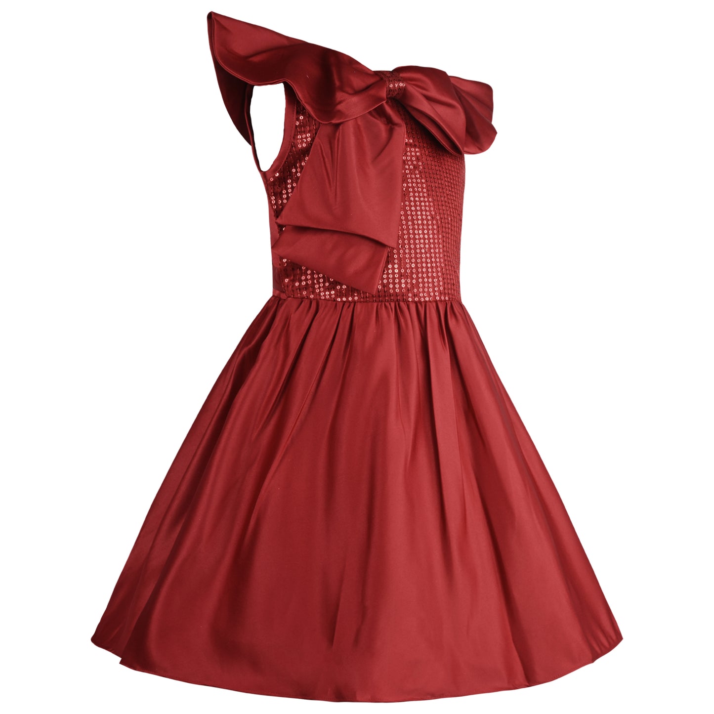 Girls Embellished A-Line Frock Dress