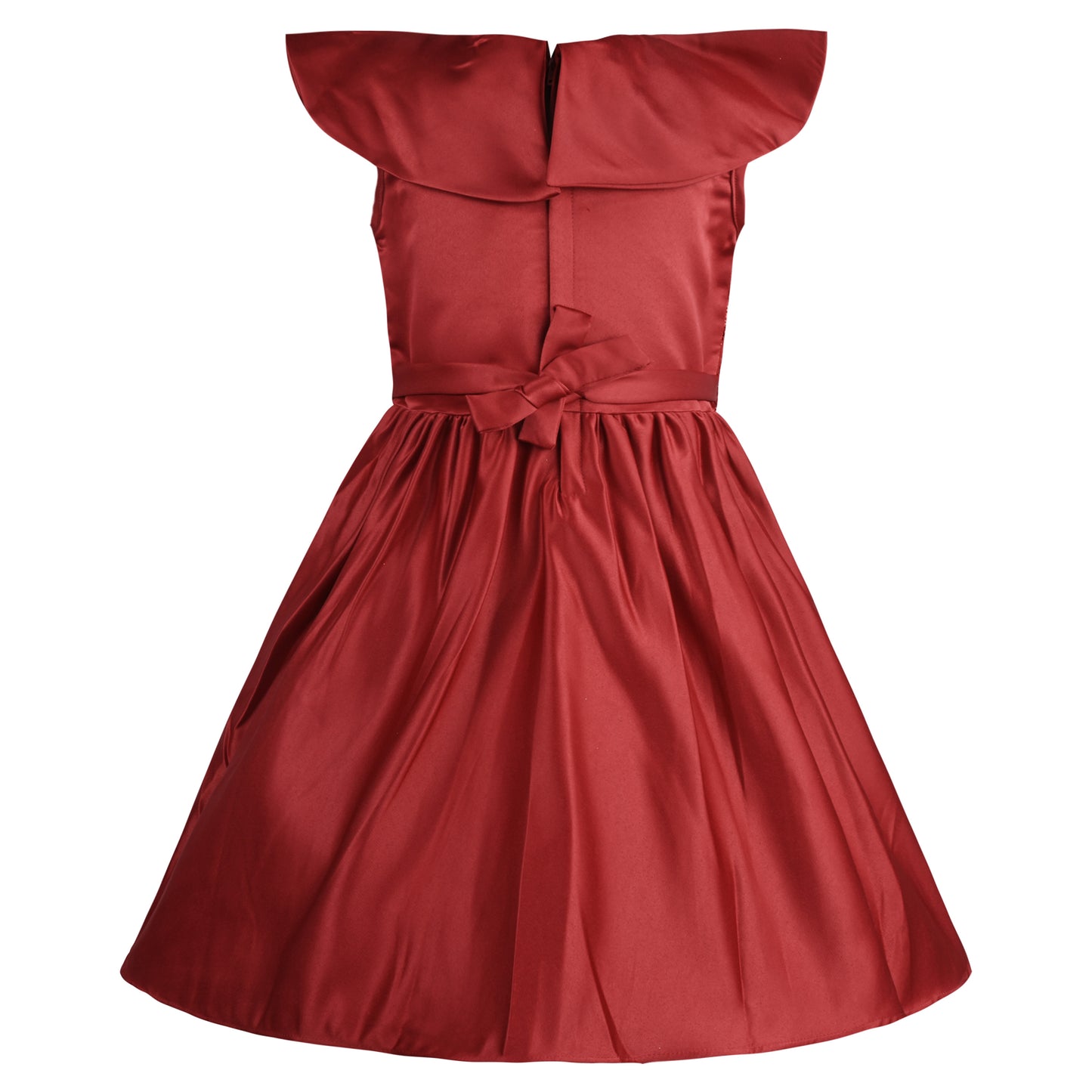 Girls Embellished A-Line Frock Dress