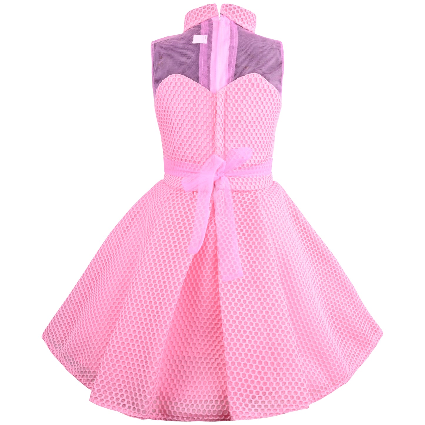 Baby Girls Pink Floral Party Dress