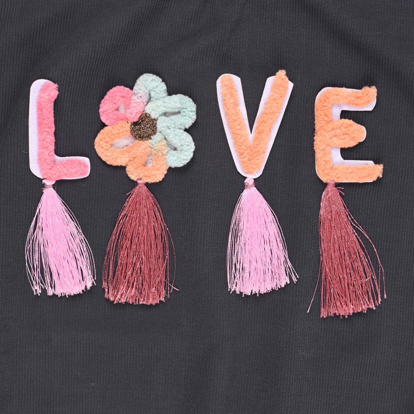 Buy Premium Baby Girls Cotton T-shirt with Love Embroidery Online