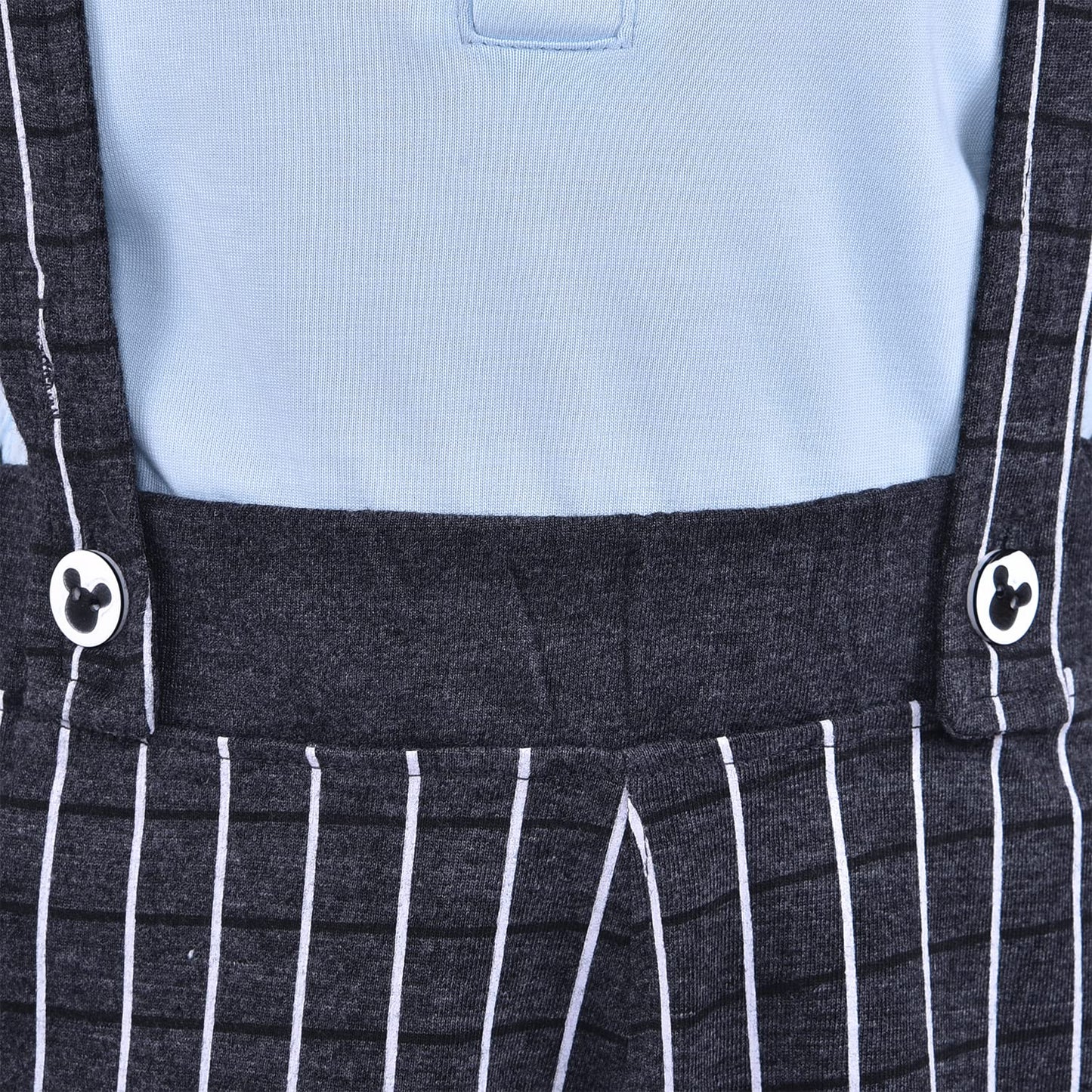 Wish Karo Baby Boys Dungaree Dress For Boys-(bt102blu)