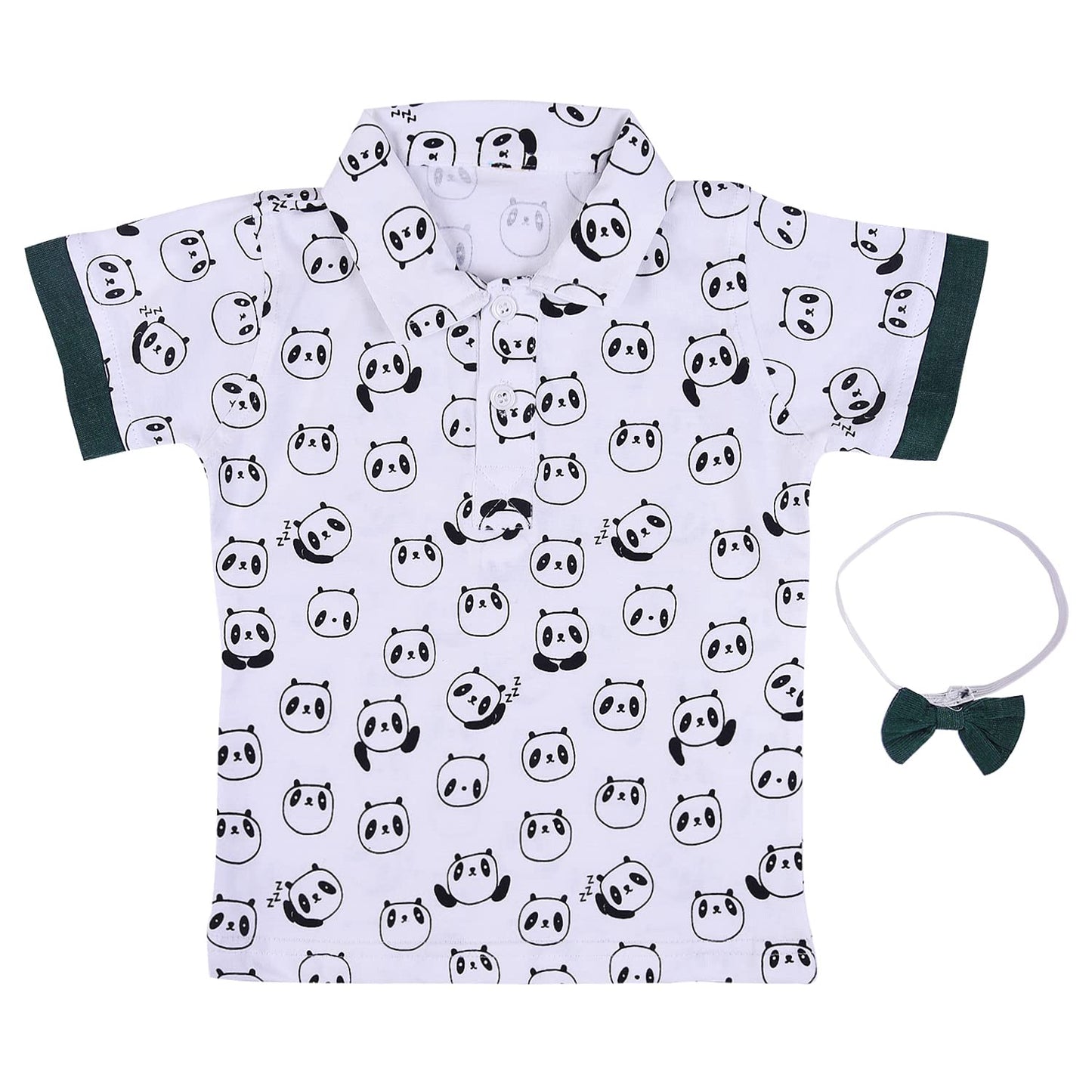 Wish Karo Baby Boys Dungaree Dress For Boys-(bt108grn)