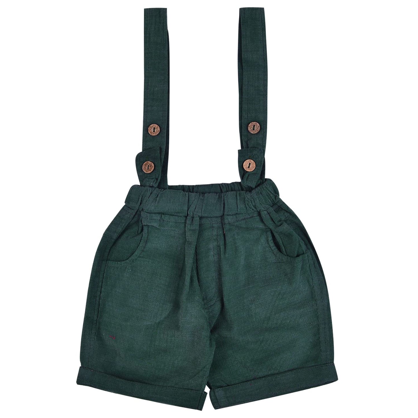 Wish Karo Baby Boys Dungaree Dress For Boys-(bt108grn)