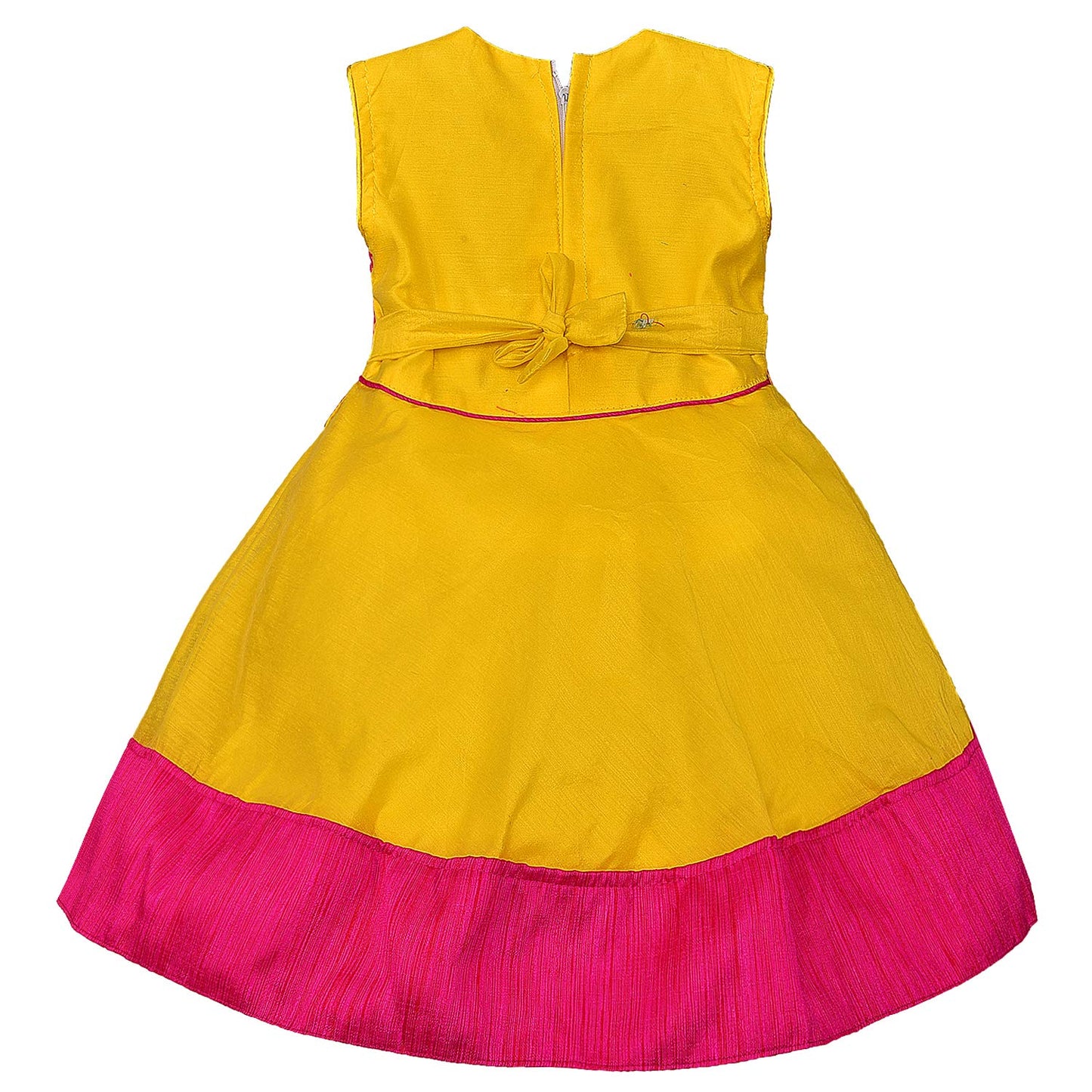Baby Girls Party Wear Frock Birthday Dress For Girls fe2692pnk - Wish Karo Party Wear - frocks Party Wear - baby dress