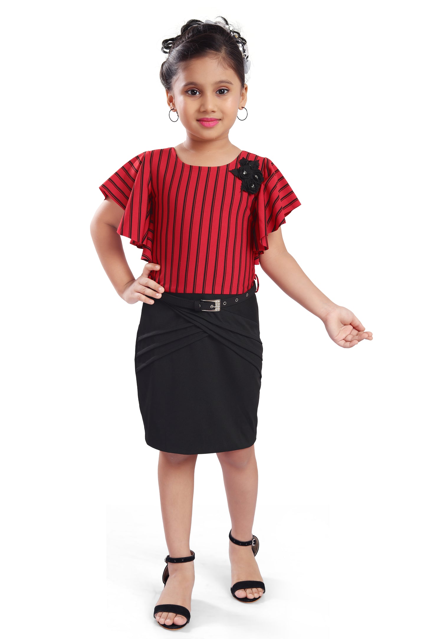 Wish Karo Baby Girls Partywear Frocks Dress For Girls (fe2916rd)