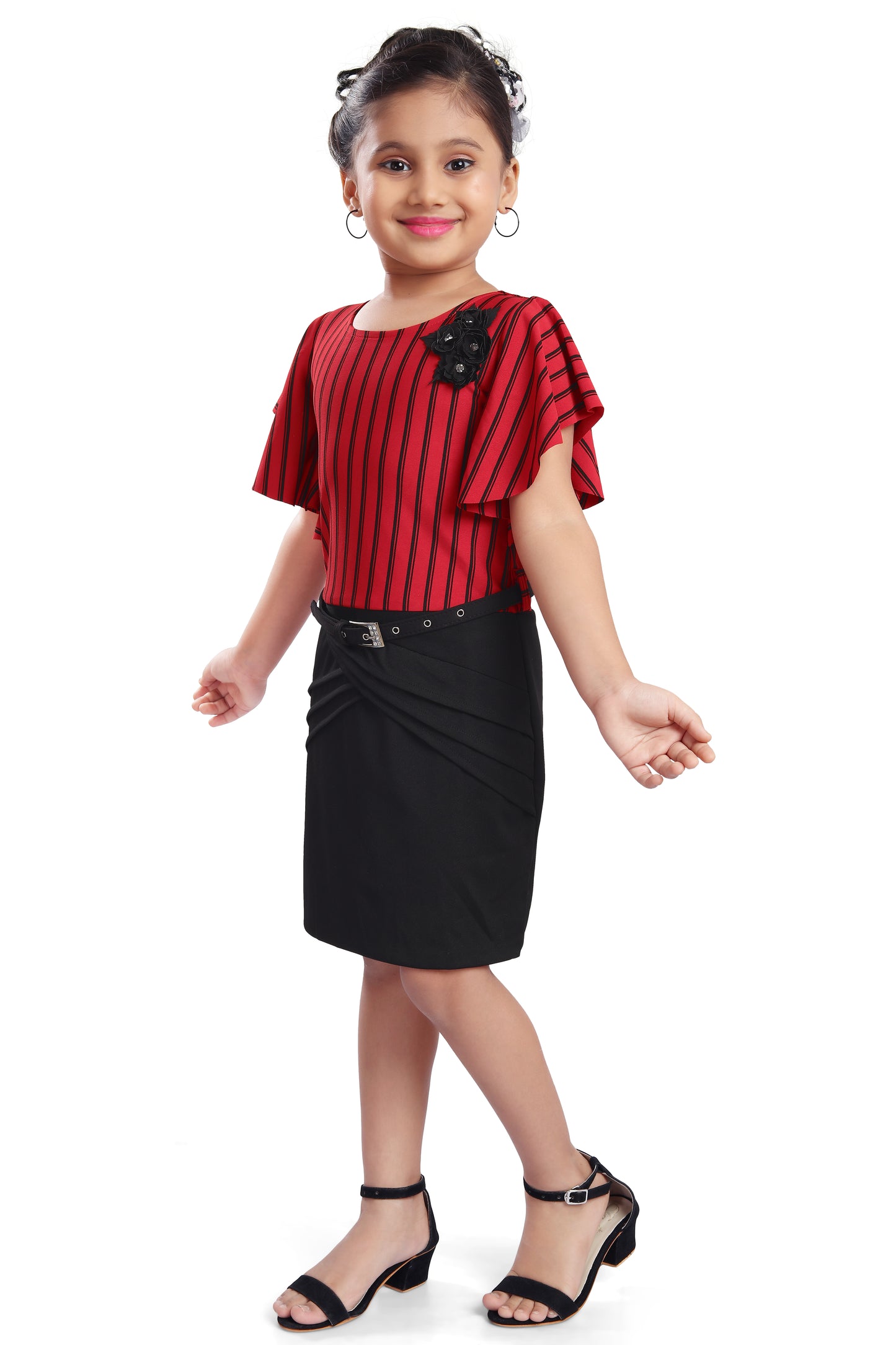 Wish Karo Baby Girls Partywear Frocks Dress For Girls (fe2916rd)