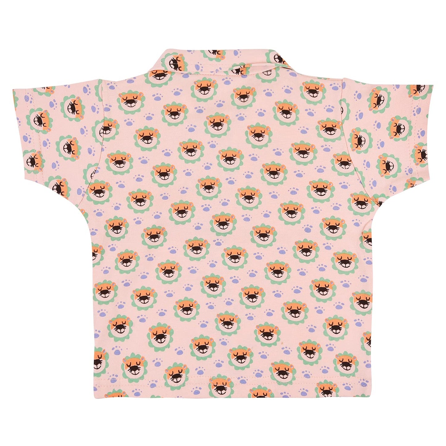 Unisex Printed Top and Bottom Pyjamas Night Dress