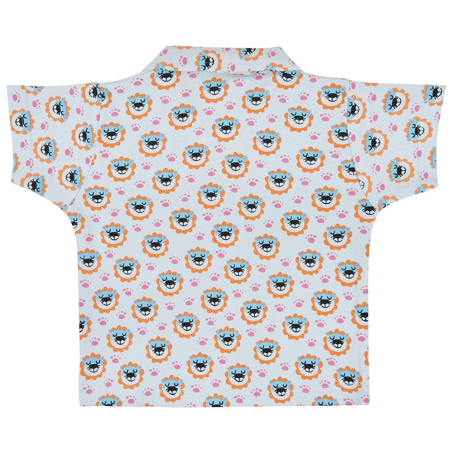 Unisex Printed Top and Bottom Pyjamas Night Dress