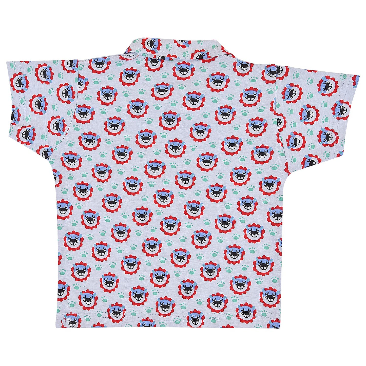 Unisex Printed Top and Bottom Pyjamas Night Dress