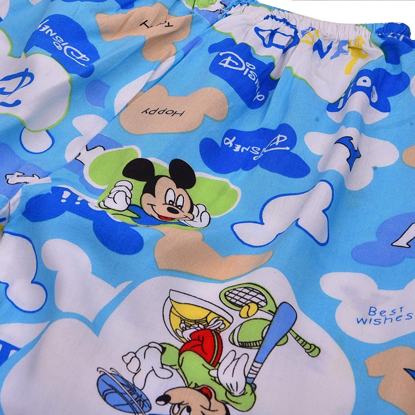 Unisex Printed Top and Bottom Pyjamas Night Dress