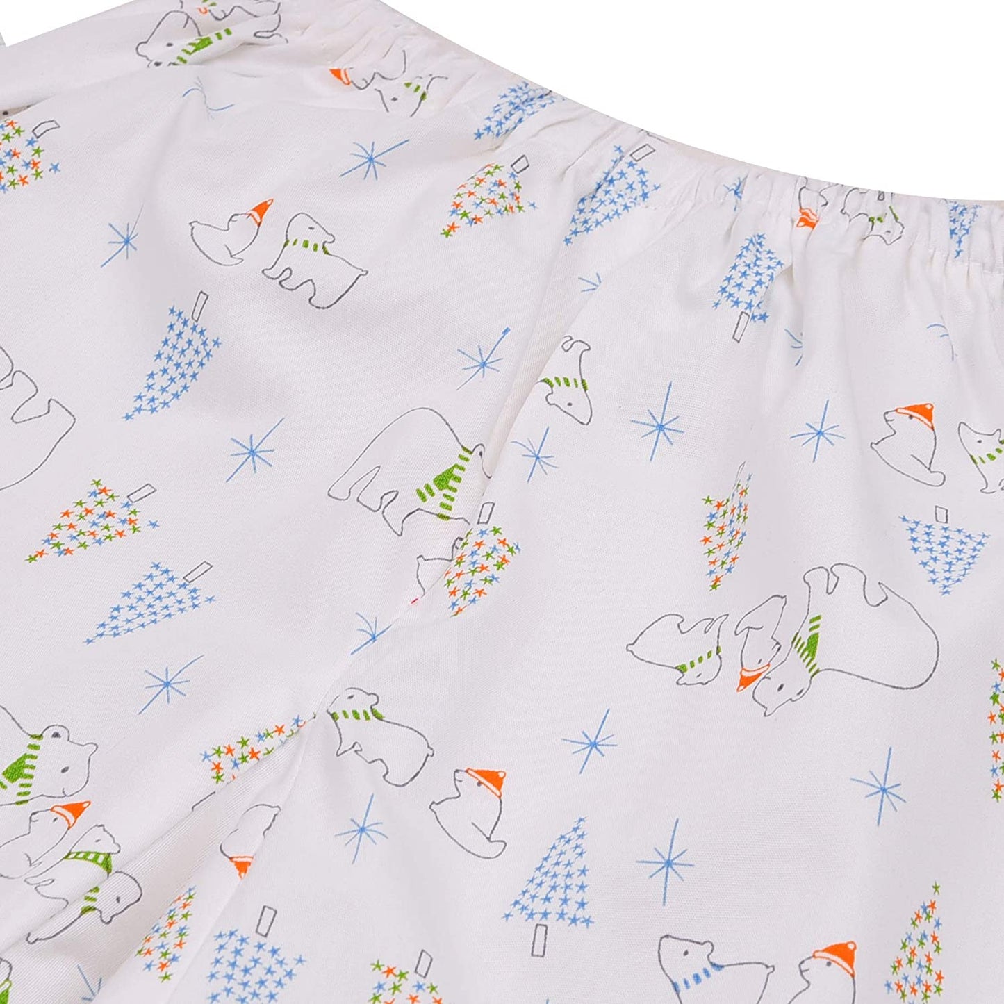 Unisex Printed Top and Bottom Pyjamas Night Dress