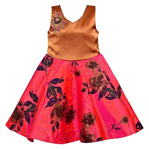 Baby Girls Frock Dress-fe1006nb - Wish Karo Party Wear - frocks Party Wear - baby dress