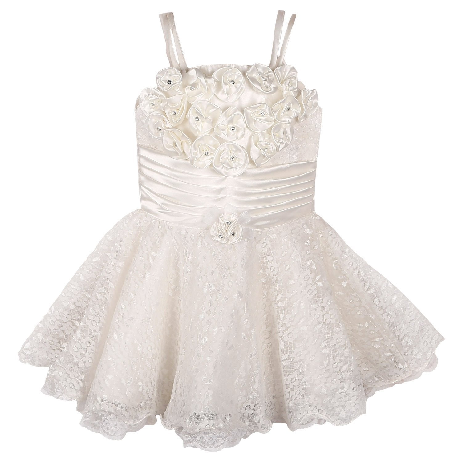 Baby Girls Party Wear Frock Dress Fr104WS -  Wish Karo Dresses