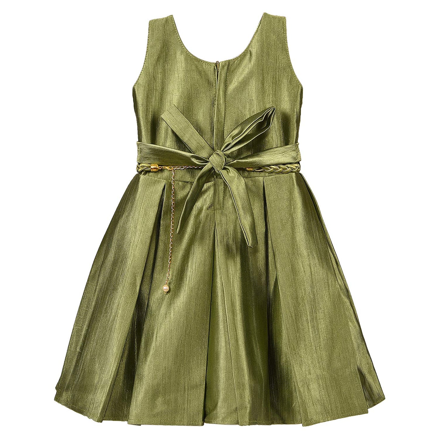 Baby Girls Party Wear Frock Birthday Dress For Girls bxa228grnnw - Wish Karo Party Wear - frocks Party Wear - baby dress