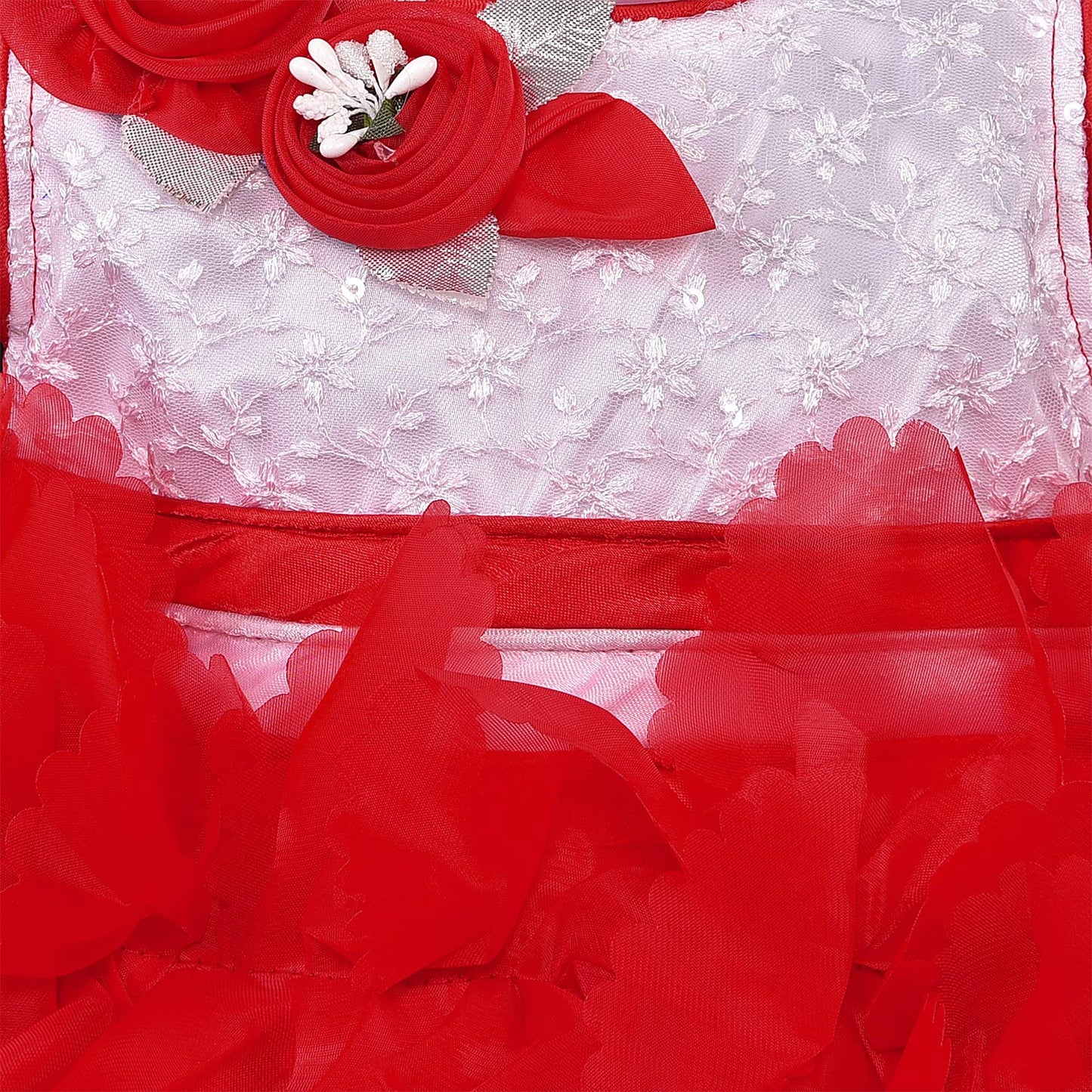 Baby Girls Frock Dress-fe2753rd - Wish Karo Party Wear - frocks Party Wear - baby dress