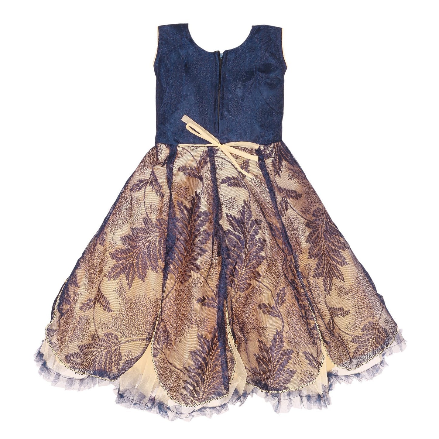 Girls Long Frock LF119nb - Wish Karo Dresses