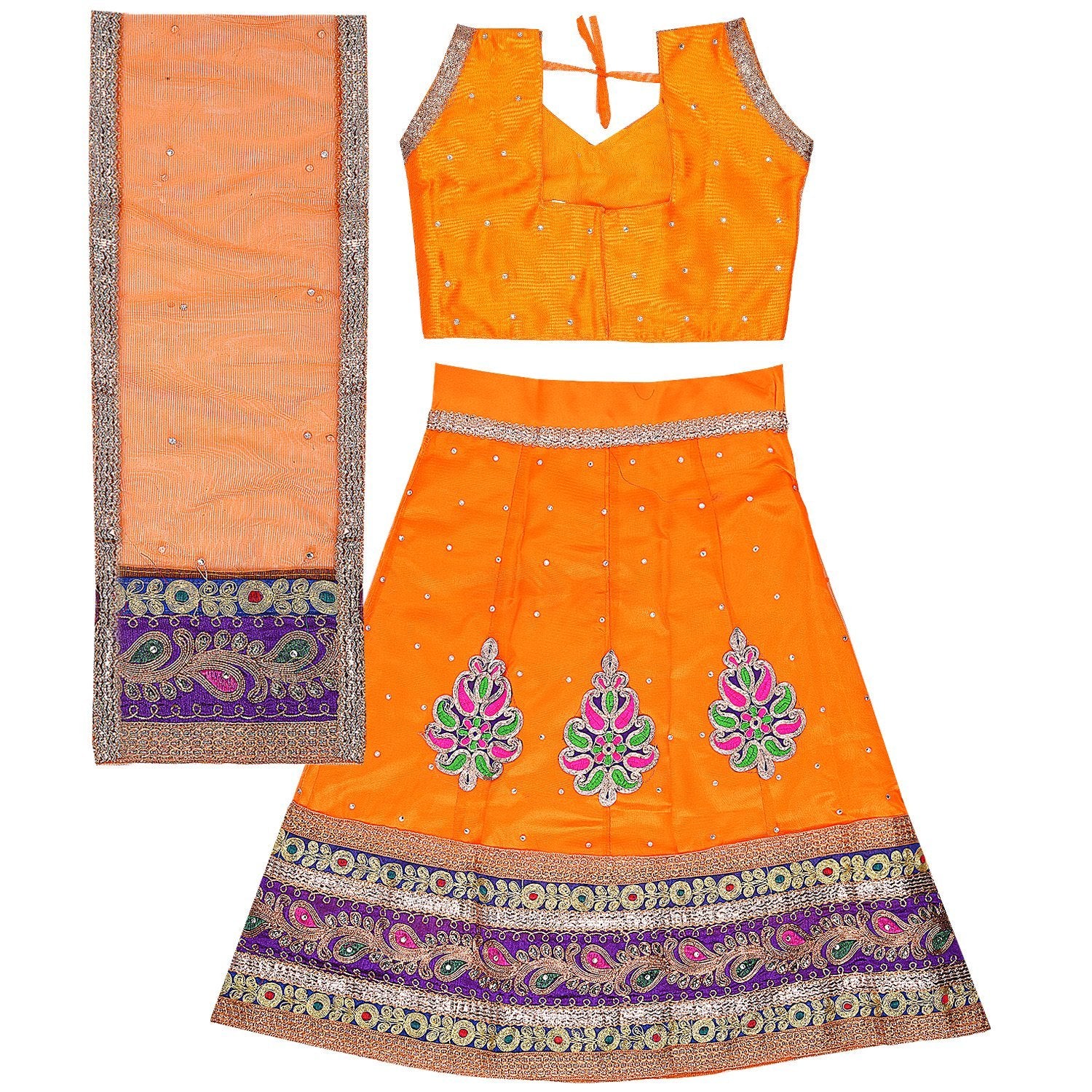 Girl's Leghnga Choli GC 127y -  Wish Karo Dresses