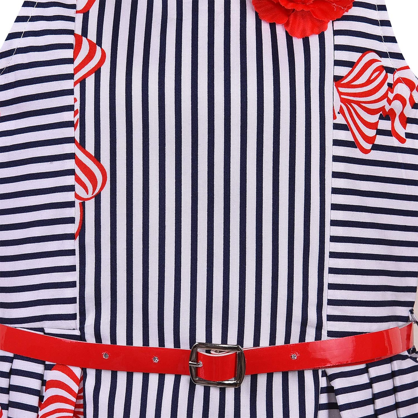 Baby Girls Cotton Frock Dress for Girls-bxa260rd - Wish Karo Party Wear - frocks Party Wear - baby dress