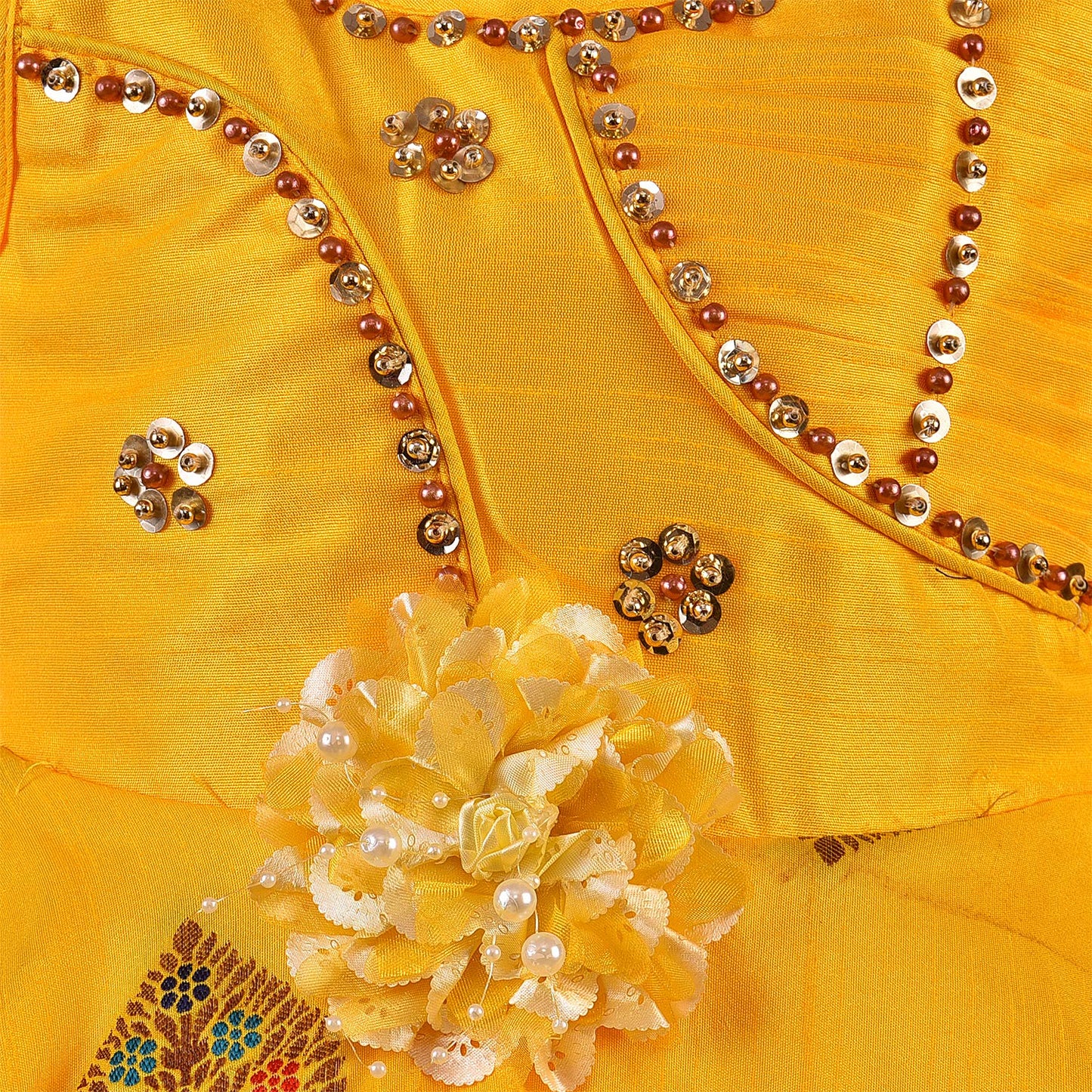 Baby Girls Frock Dress-fe2737y - Wish Karo Party Wear - frocks Party Wear - baby dress