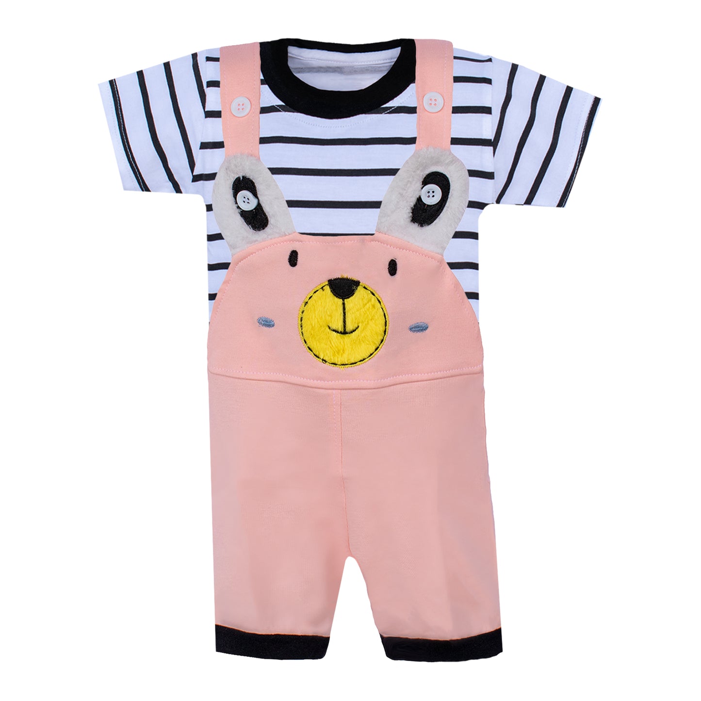 Wish Karo Boys Dungaree For Kids-(bt86pnk)