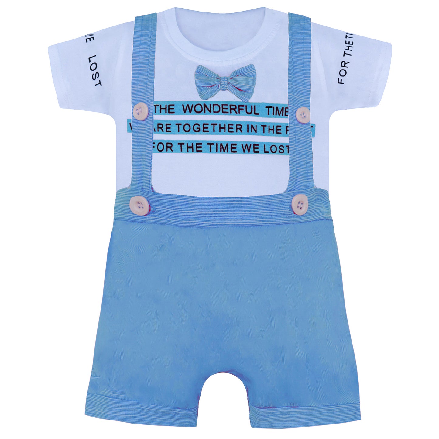 Wish Karo Kids Dungaree For Baby Boys-(bt93)