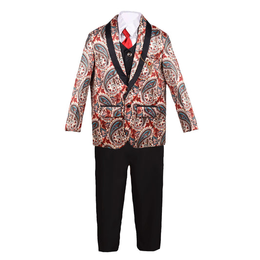 Wish Karo Boys Suit 5-piece