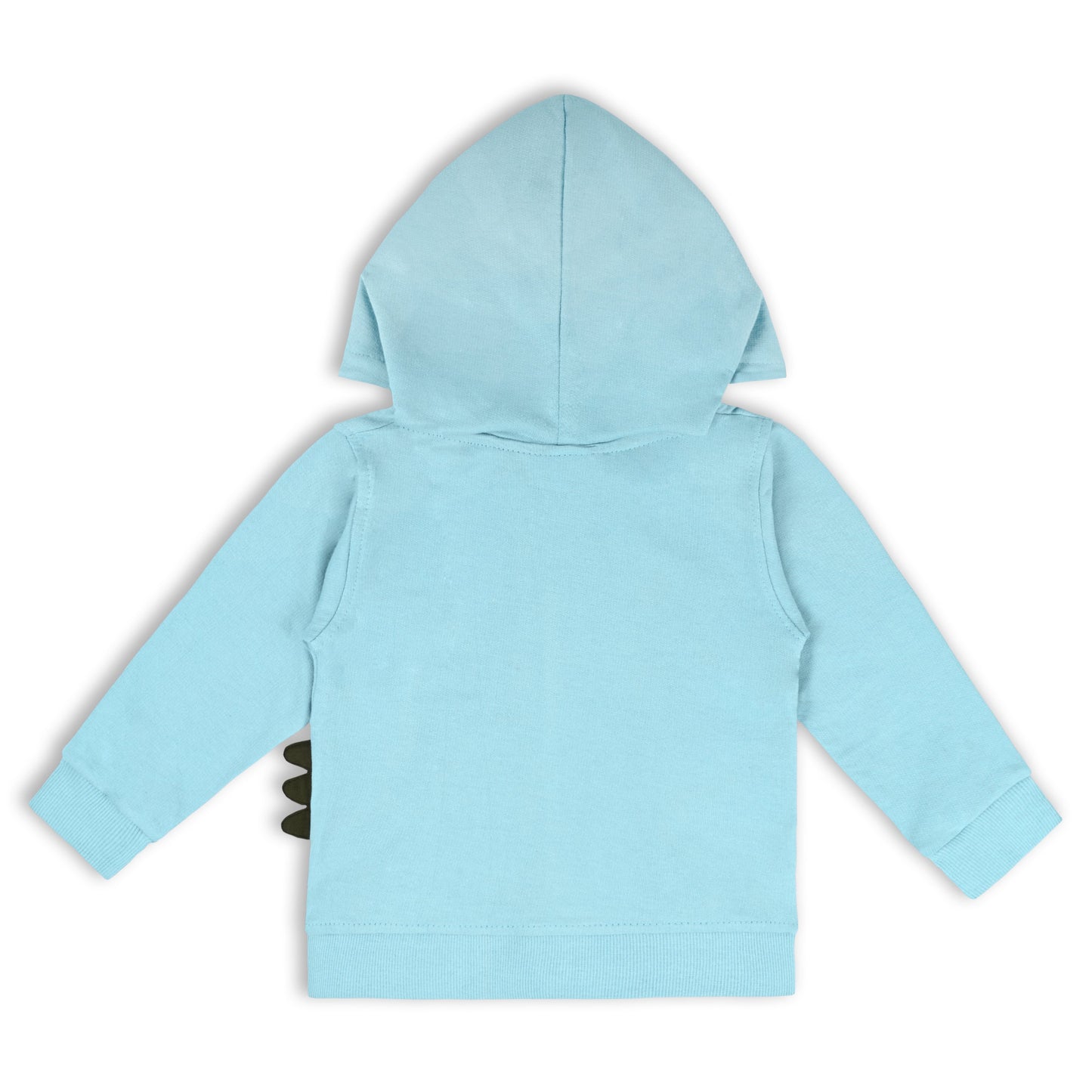 Wishkaro Unisex Cotton Applique Full Sleeve Hooded Sweatshirt-T306sb