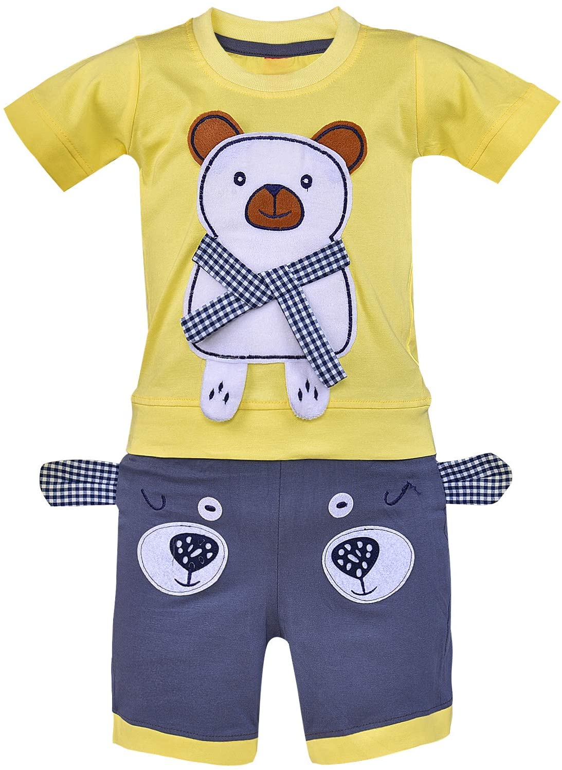 Wish Karo Unisex Clothing Sets for Baby Girls - Boys-(bt26y)