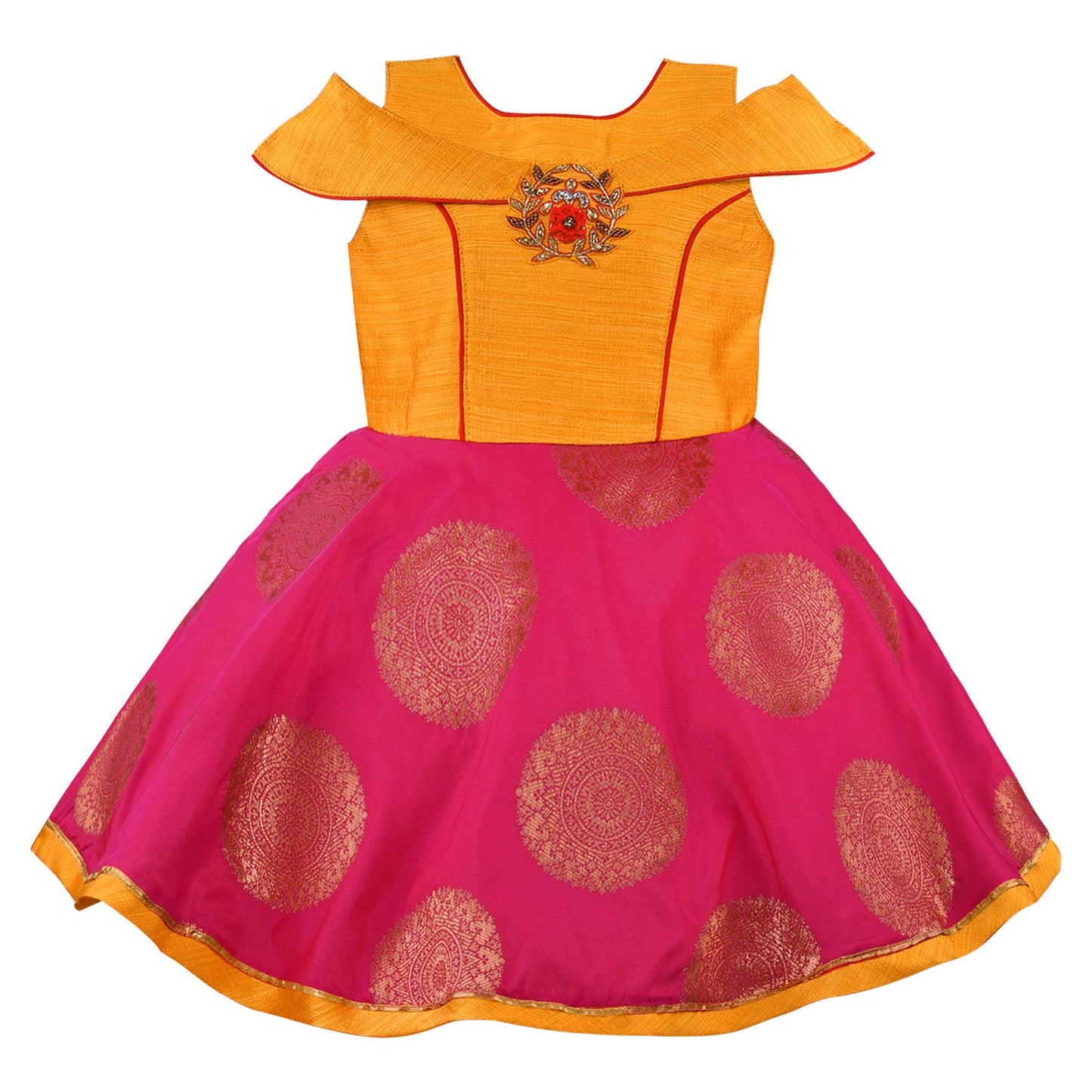 Baby Girls Party Wear Frock Birthday Dress For Girls bxa241y - Wish Karo Party Wear - frocks Party Wear - baby dress