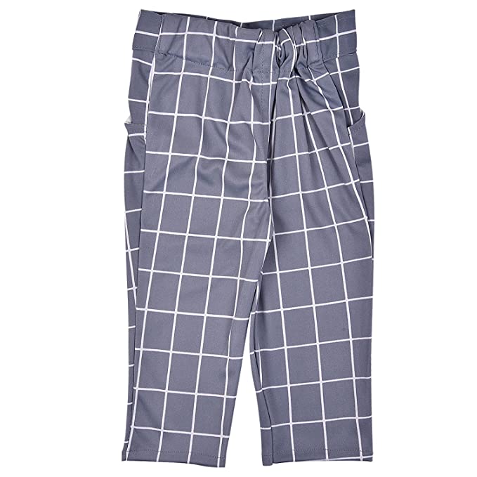 Wish Karo Baby Girls Top and Pant Dress For Girls-(csl288gry)