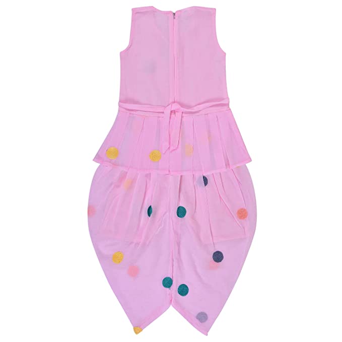 Wish Karo Baby Girls Top and Dhoti Pant Dress For Girls