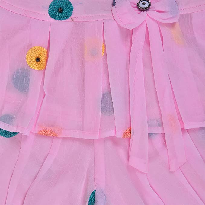 Wish Karo Baby Girls Top and Dhoti Pant Dress For Girls