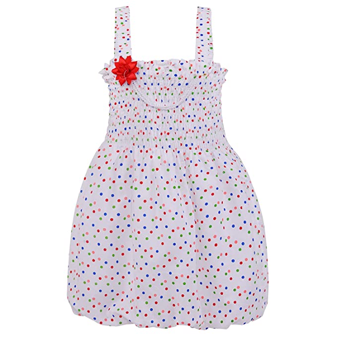 Wish Karo Baby Girls Frocks Dress for Girls-(csl310rd)