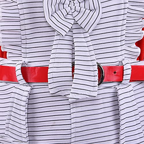 Wish Karo Baby Girls T-Shirt and Dungaree Dress For Girls-(csl321rd)