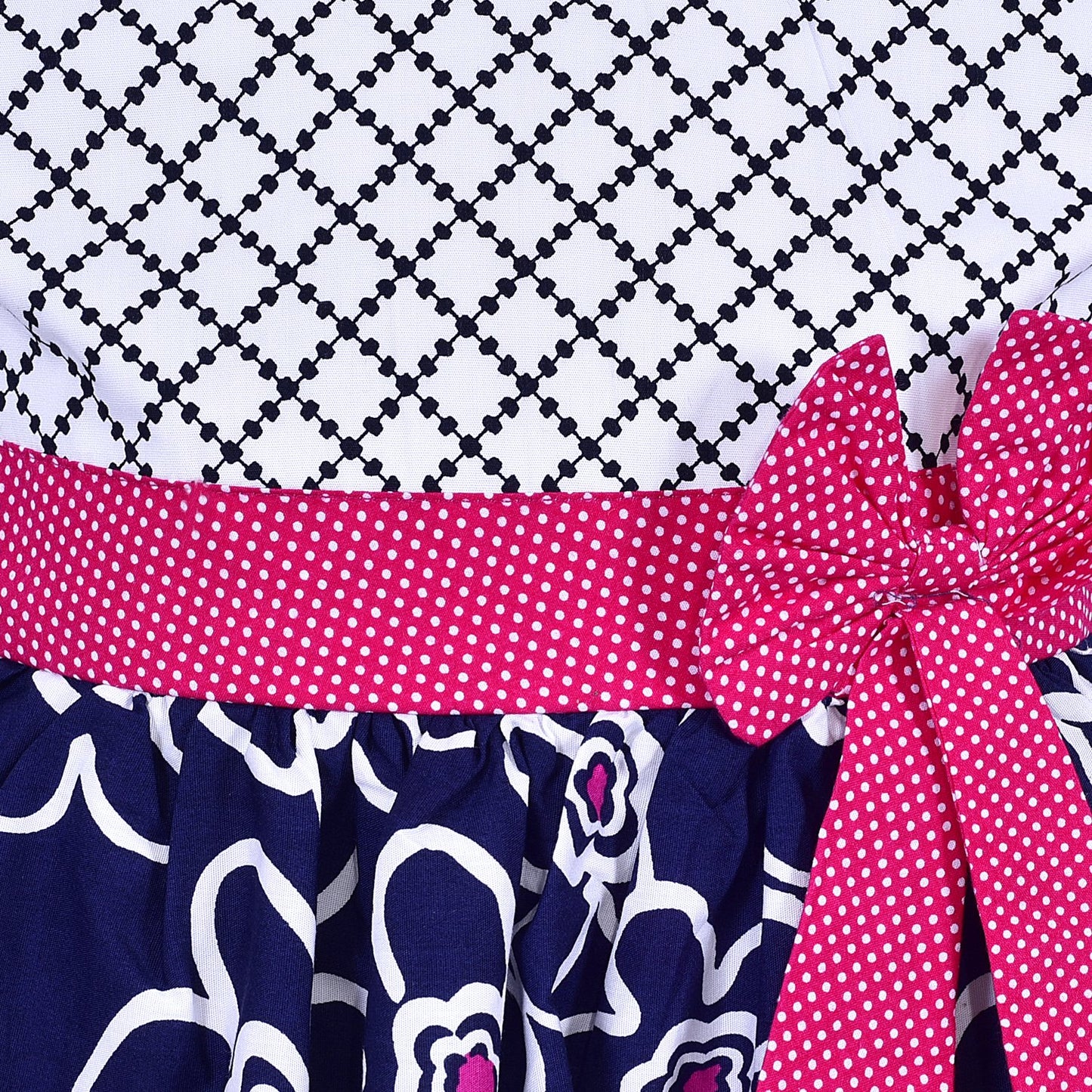 Wish Karo Girls' Knee Length Dress