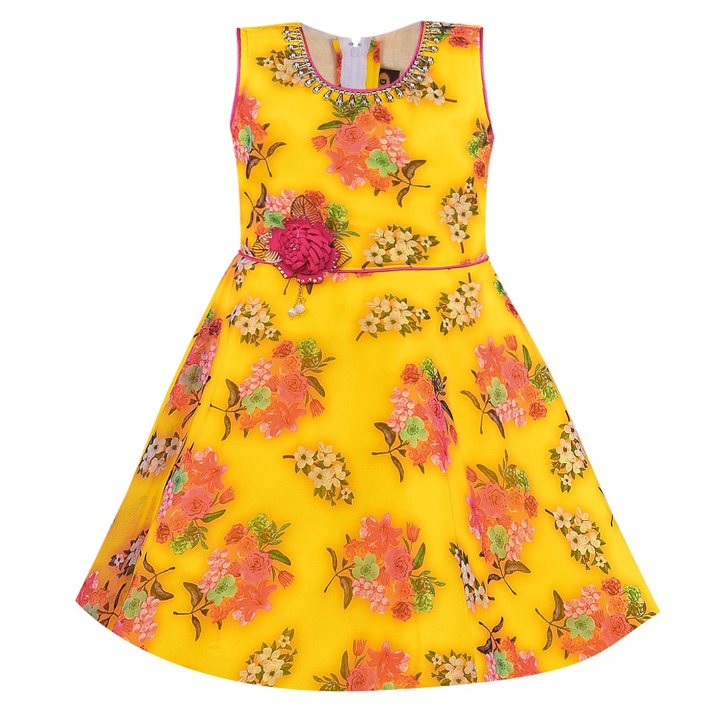 Wish Karo Baby Girls Partywear Frocks Dress For Girls (fe2760y)
