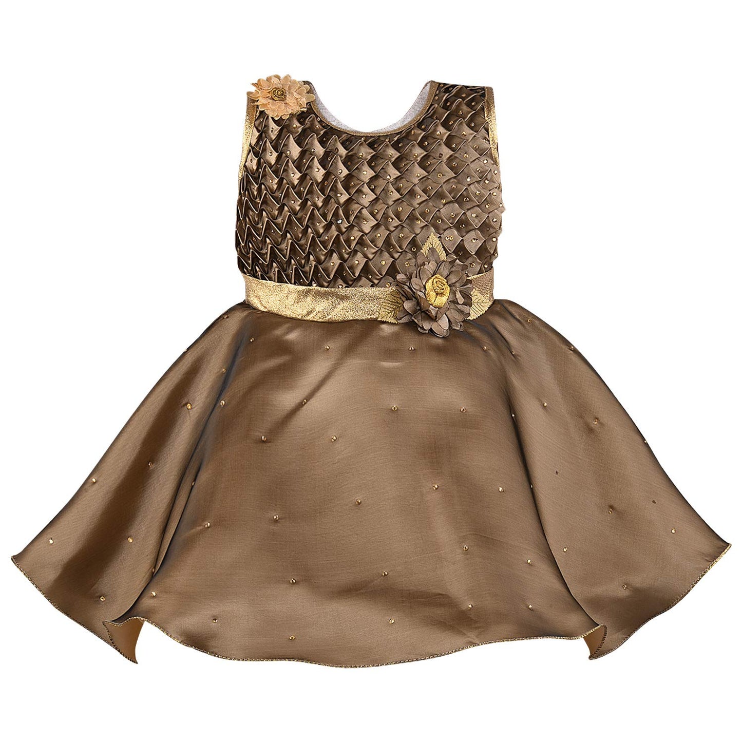 Wish Karo Baby Girls Partywear Frocks Dress For Girls (fe2784bwn)