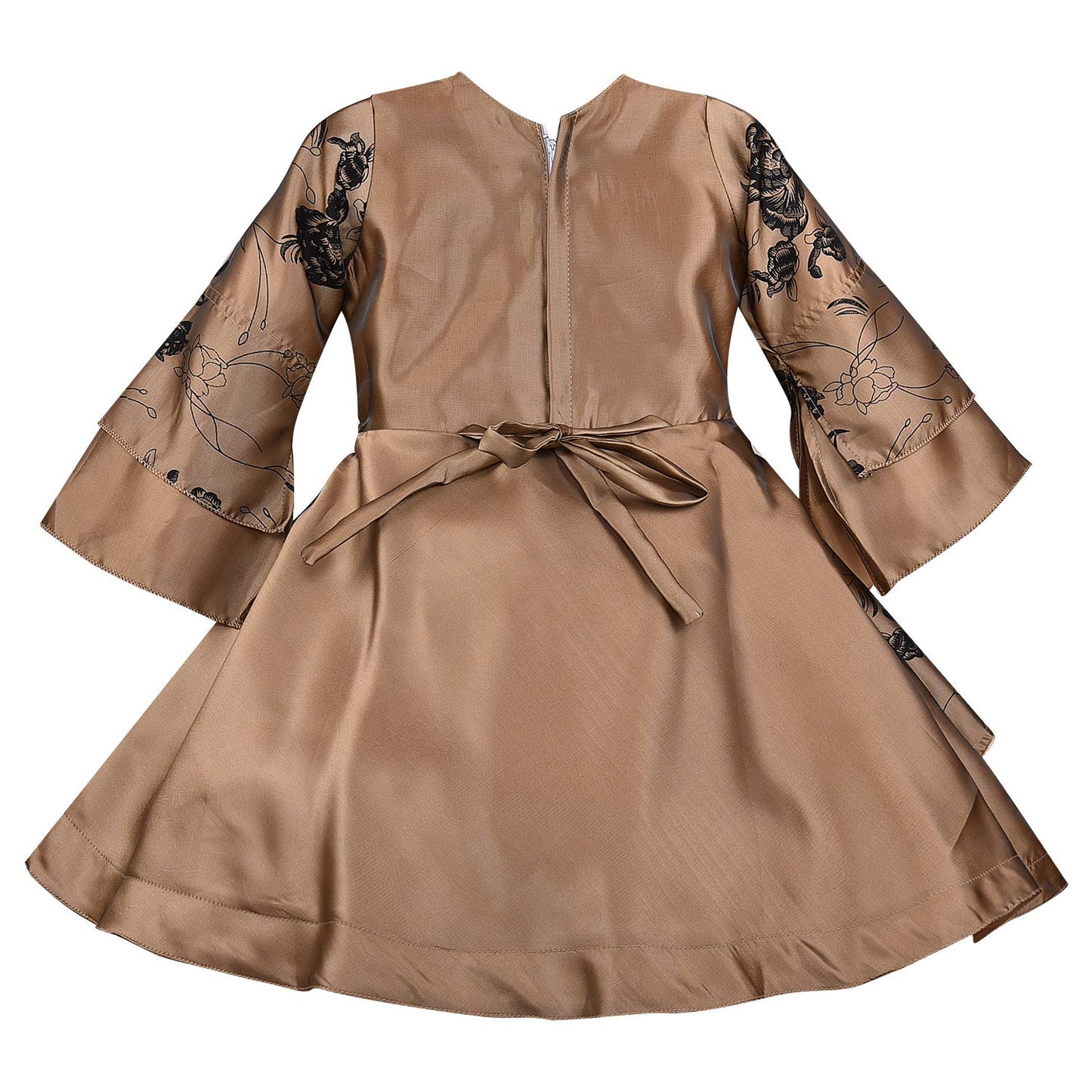 Wish Karo Baby Girls Partywear Dress Frocks For Girls (fe2788bwn)