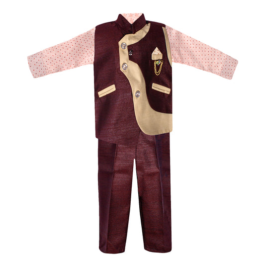 Wish Karo Boys Suit 3-piece