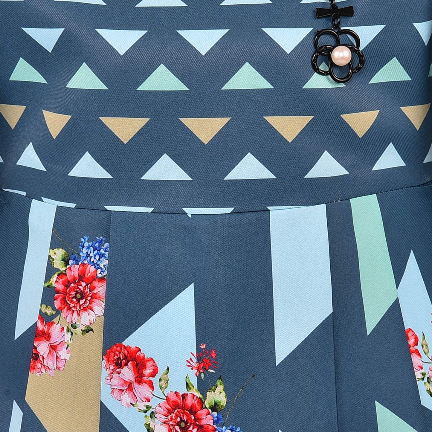 Wish Karo kids Partywear Dress Frock (stn707dgrn)